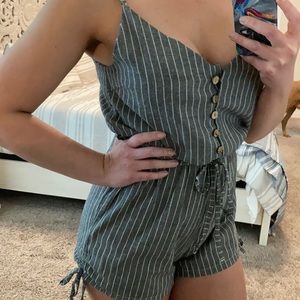 Gray Romper